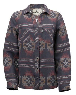 Outback Trading Co (NZ) Brianna Shirt Black / Small 42235-BLK-SM