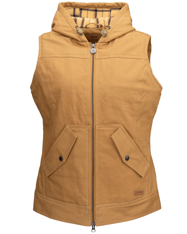 Outback Trading Co (NZ) Heidi Vest in Canvas Canvas / Small 29878-CVS-SM