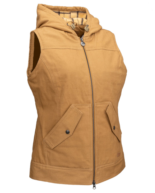 Outback Trading Co (NZ) Heidi Vest in Canvas