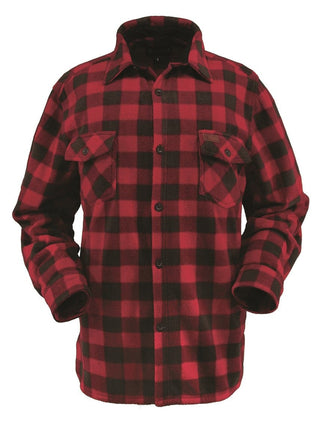 Outback Trading Co (NZ) Men's Fleece Shirt Red / MD 4268-RED-MD