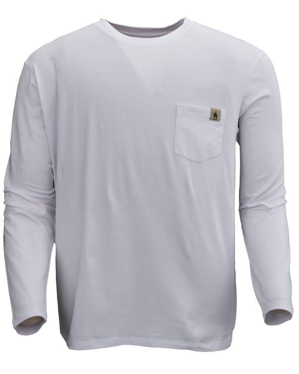 Outback Trading Co (NZ) Outback Longsleeve Tee White / Small 40291-WHI-SM