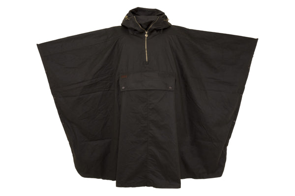 Outback Trading Co (NZ) Packable Oilskin Poncho Brown / ONE 2101-BRN-OSFA